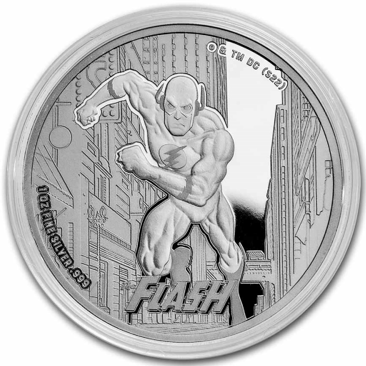 Samoa: DC Comics - The Flash 1 oz Silver 2023 Proof