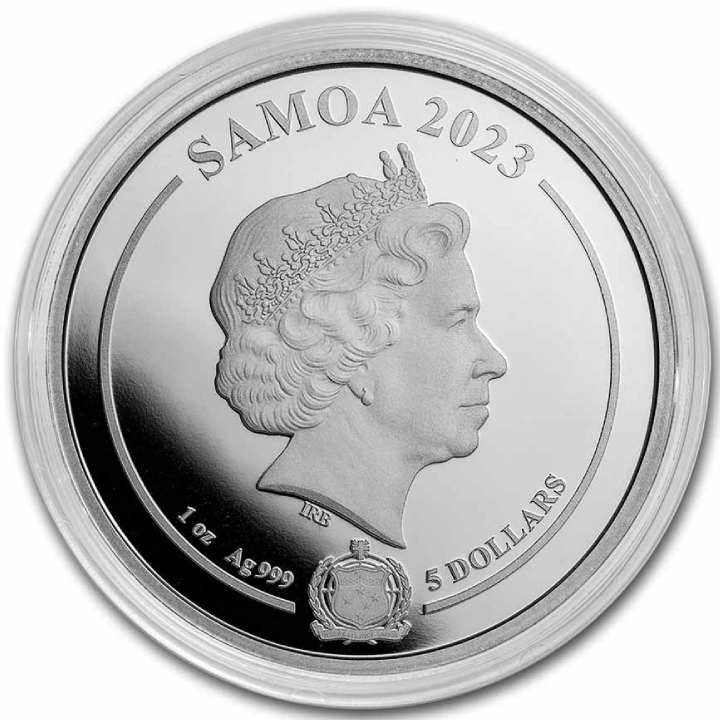 Samoa: DC Comics - The Flash 1 oz Silver 2023 Proof