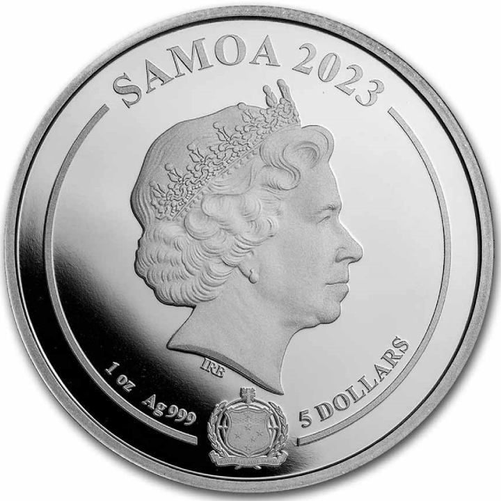 Samoa: DC Comics - The Flash 1 oz Silver 2023 Proof