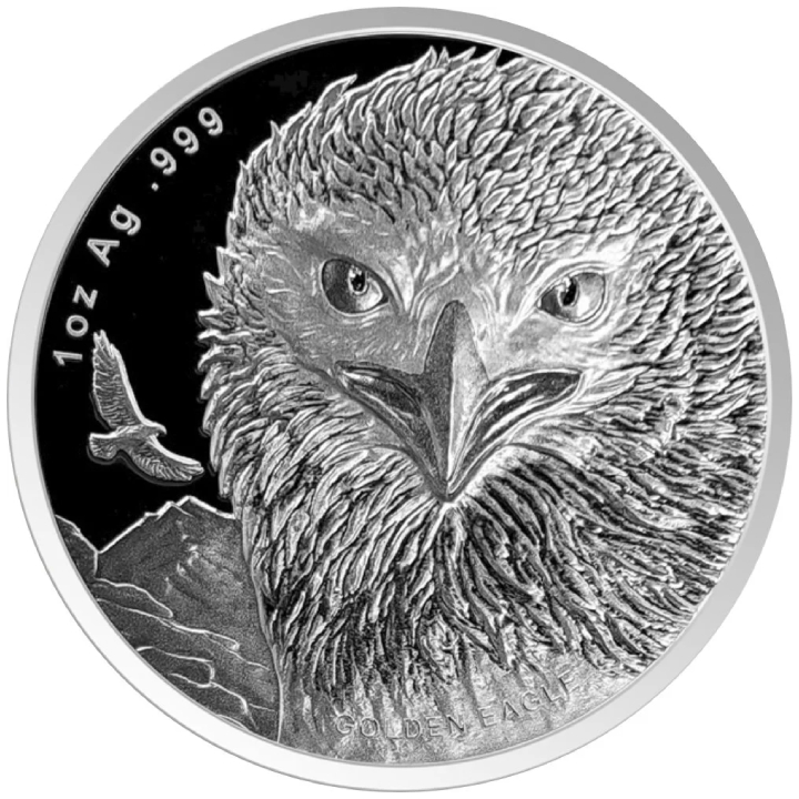 Samoa: Golden Eagle 1 oz Silver 2024 Prooflike Coin