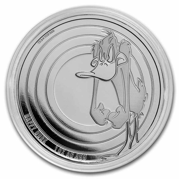 Samoa: Looney Tunes - Daffy Duck 1 oz Silver 2022 Proof