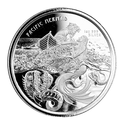 Samoa: Pacific Mermaid 1 oz Silver 2021