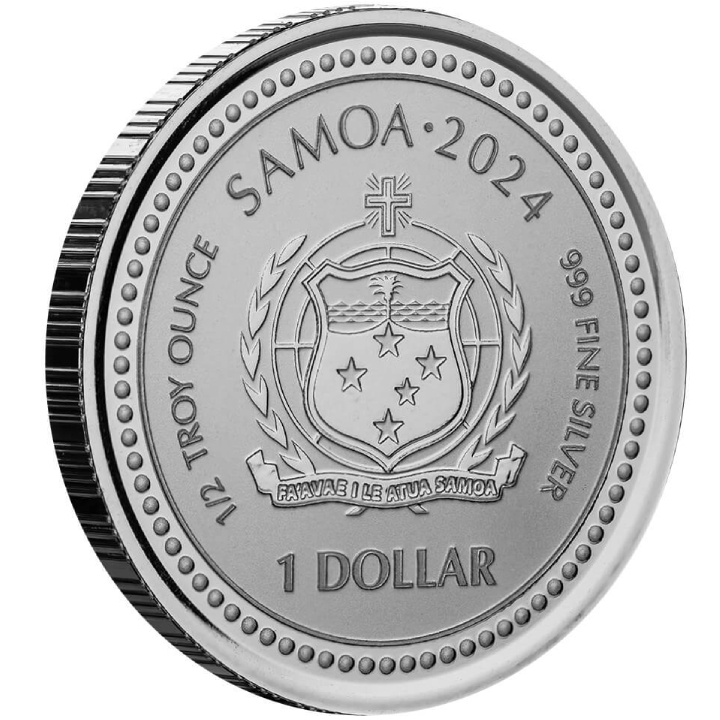 Samoa: The Creator 1/2 oz Silver 2024 Prooflike