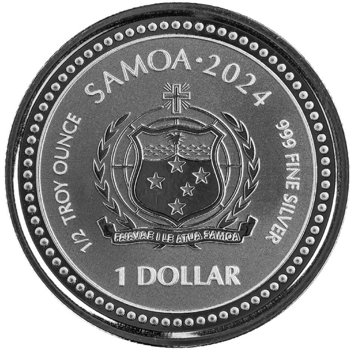 Samoa: The Creator 1/2 oz Silver 2024 Prooflike