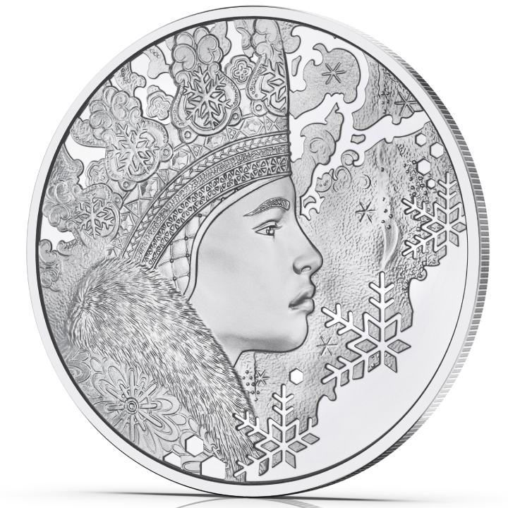 Secrets of Snow 20 Euro Silver 2023 Proof