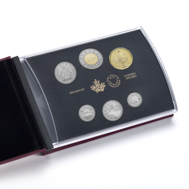 Set Canada: Conservation Stories - Greater Sage-Grouse 6 coins 2023 Specimem