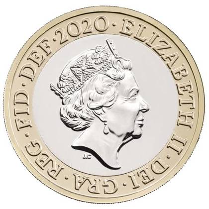 Set of 13 coins Miedzionikiel United Kingdom 2020