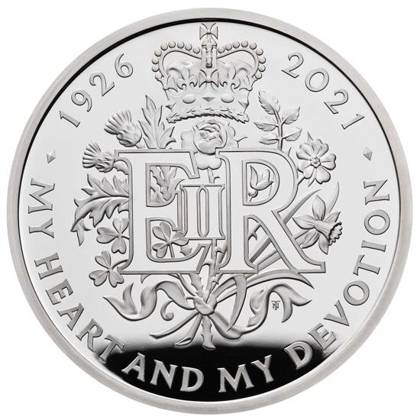 Set of 13 silver coins Great Britain 2021 Proof