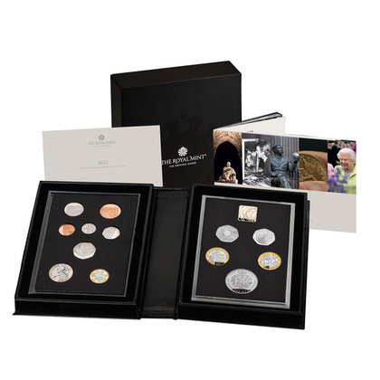 Set of 14 United Kingdom 2021 Proof coins