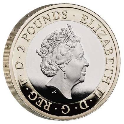 Set of 14 United Kingdom 2021 Proof coins