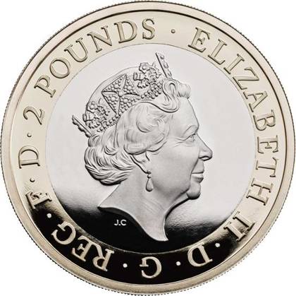 Set of 14 United Kingdom 2021 Proof coins