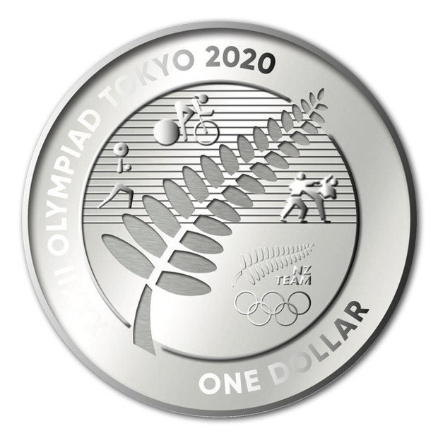 Set of 2 Tokyo Olympic Games 2 x 1 oz Silver 2020 Proof coins