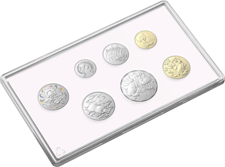 Set of 6 Australian Baby 2023 coins