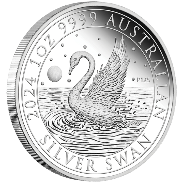 Swan 1 oz Silver Proof