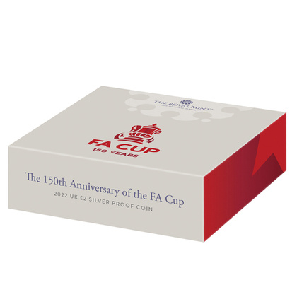 The 150th Anniversary of the FA Cup Silver £2 2022 Proof