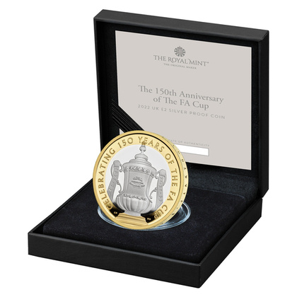 The 150th Anniversary of the FA Cup Silver £2 2022 Proof