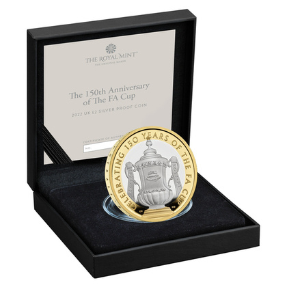 The 150th Anniversary of the FA Cup Silver £2 2022 Proof