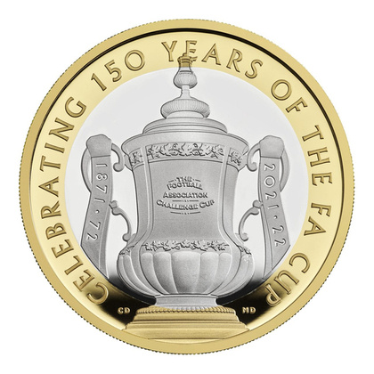 The 150th Anniversary of the FA Cup Silver £2 2022 Proof