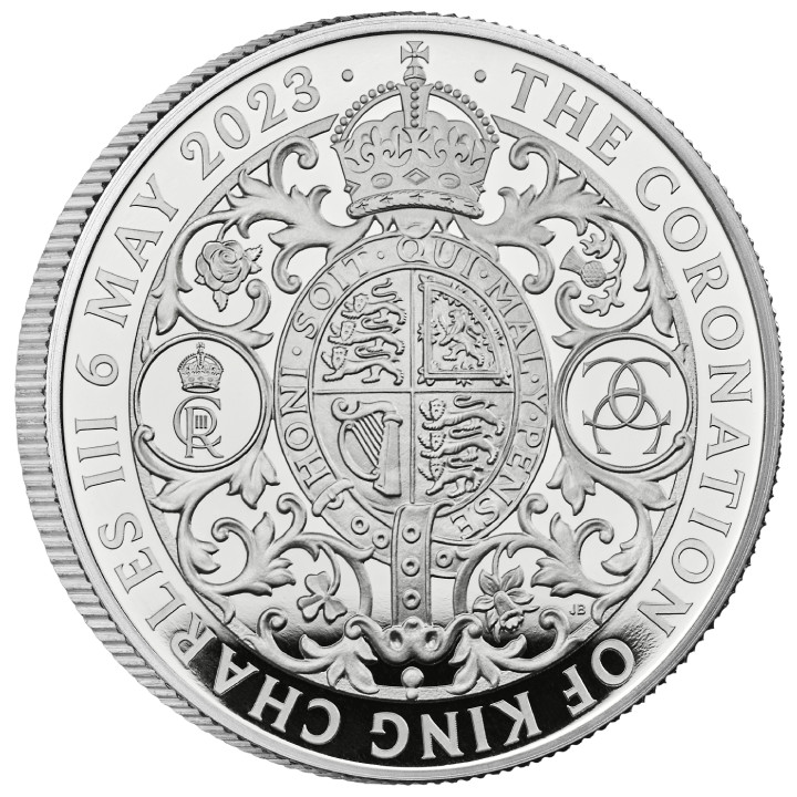 The Coronation of His Majesty King Charles III 1 oz Silver 2023 Proof