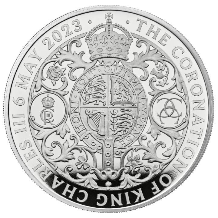 The Coronation of His Majesty King Charles III 1 oz Silver 2023 Proof