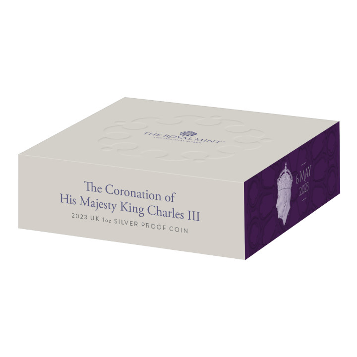 The Coronation of His Majesty King Charles III 1 oz Silver 2023 Proof