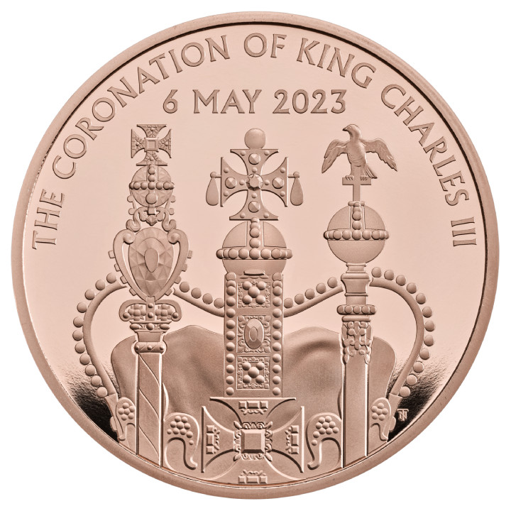 The Coronation of His Majesty King Charles III £5 Gold 2023 Proof 