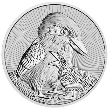 The Next Generation: Mother and Baby Kookaburra 10 oz Silver 2020