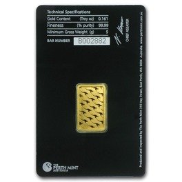 The Perth Mint: 5 grams Gold Bar LBMA