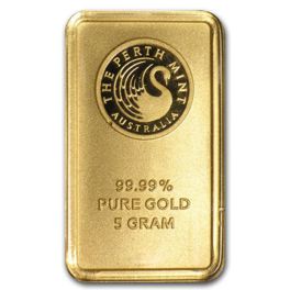 The Perth Mint: 5 grams Gold Bar LBMA