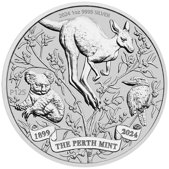 The Perth Mint’s 125th Anniversary 1 oz Silver 2024