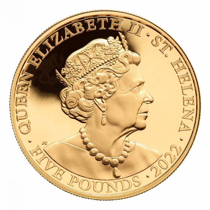 The Queen's Virtues: Justice 1 oz Gold 2022 Proof