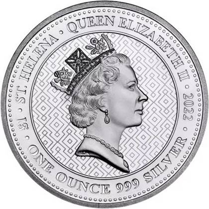 The Queen’s Virtues: Truth 1 oz Silver 2022