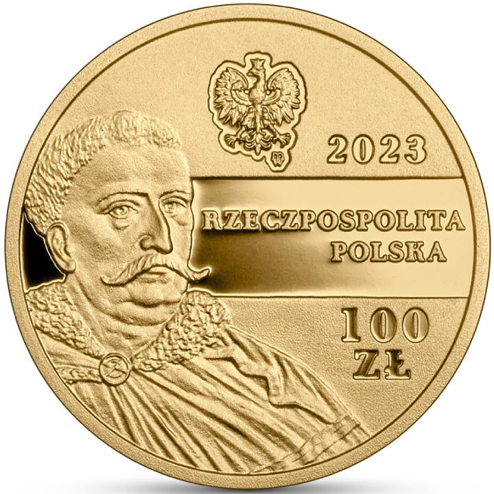 The relief of Vienna 100 Gold 2023 Proof 