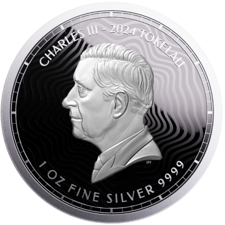 Tokelau: Chronos 1 oz Silver 2024 Coin