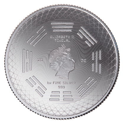 Tokelau: Equilibrium 1 oz Silver 2020