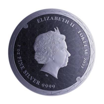 Tokelau: Equilibrium 1 oz Silver 2022