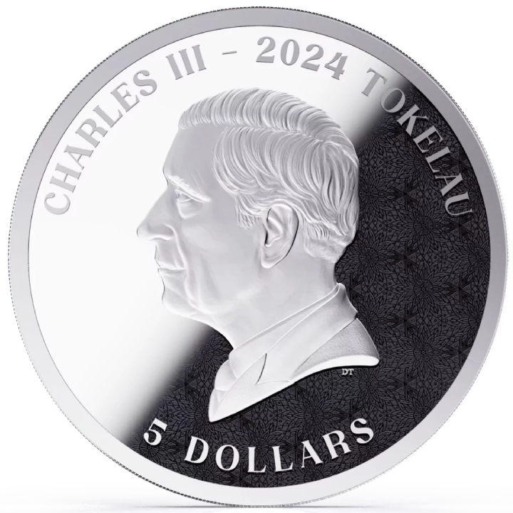 Tokelau: Equilibrium 1 oz Silver 2024 Prooflike