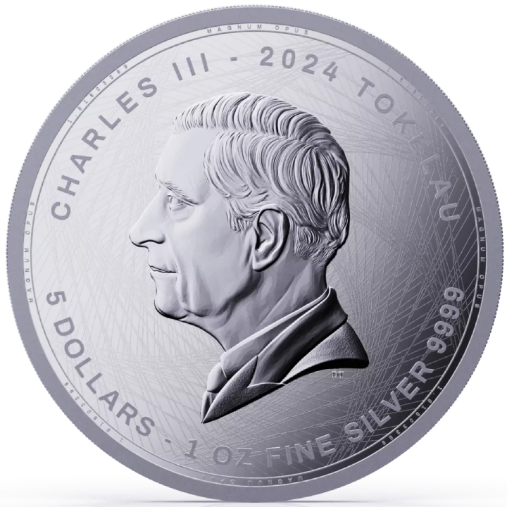 Tokelau: Magnum Opus 1 oz Silver 2024