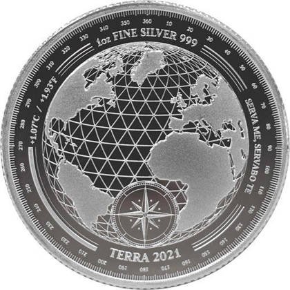 Tokelau: Terra 1 oz Silver 2021