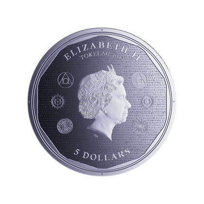 Tokelau: Vivat Humanitas 1 Ounce Silver 2022