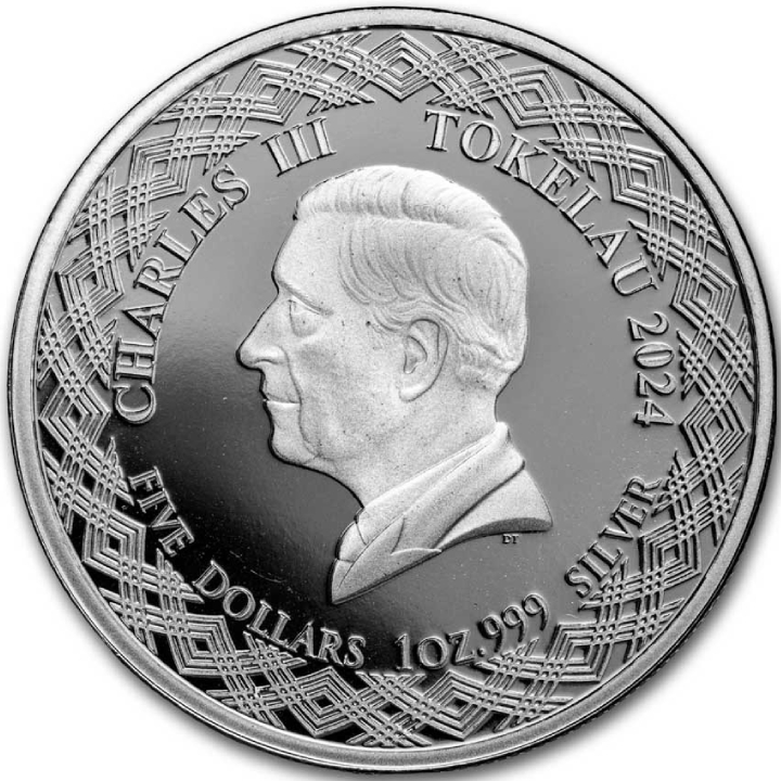 Tokelau: Zodiac Series - Gemini 1 oz Silver 2024