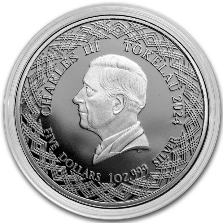 Tokelau: Zodiac Series - Leo 1 oz Silver 2024