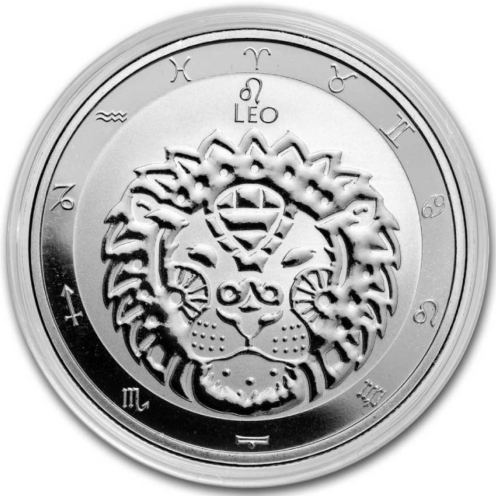 Tokelau: Zodiac Series - Leo 1 oz Silver 2024