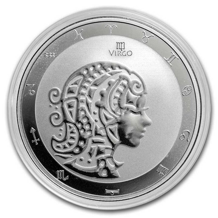 Tokelau: Zodiac Series - Virgo 1 oz Silver 2024