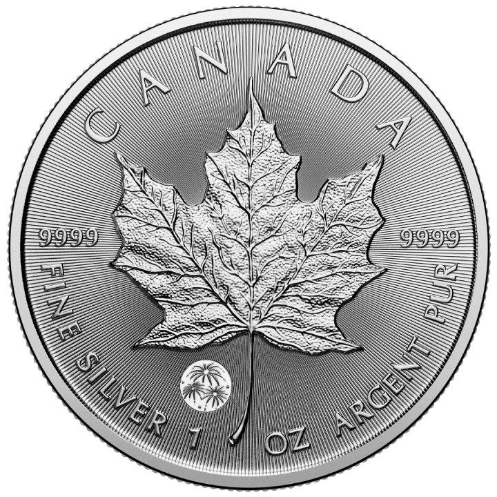 Treasured Canadian Maple Leaf 1 oz Silver 2025 Congratulations Privy Mark 