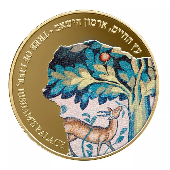 Tree of Life colored 1 oz Gold 2013