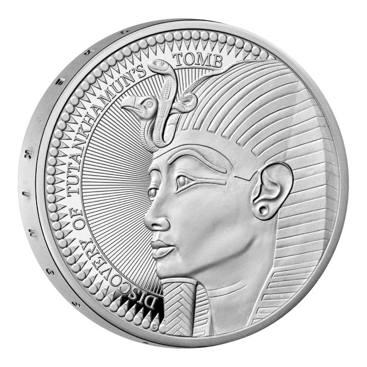 Tutankhamun Discovery 100. anniversary £5 Silver 2022 Proof 