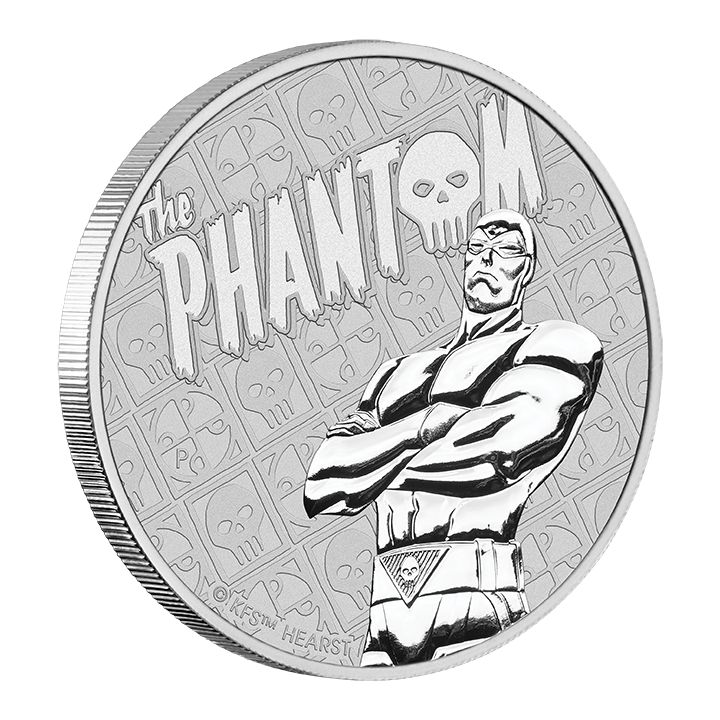 Tuvalu: The Phantom 1 oz Silver 2022