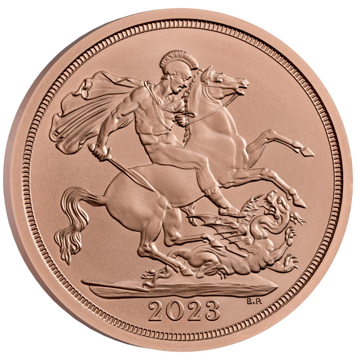 United Kingdom: Celebration Sovereign - The Coronation of His Majesty King Charles 2023 (Struck 6 May 2023)