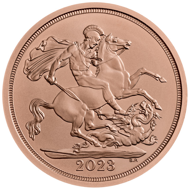 United Kingdom: Celebration Sovereign - The Coronation of His Majesty King Charles 2023 (Struck 6 May 2023)